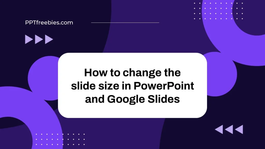 How to resize ppt slide