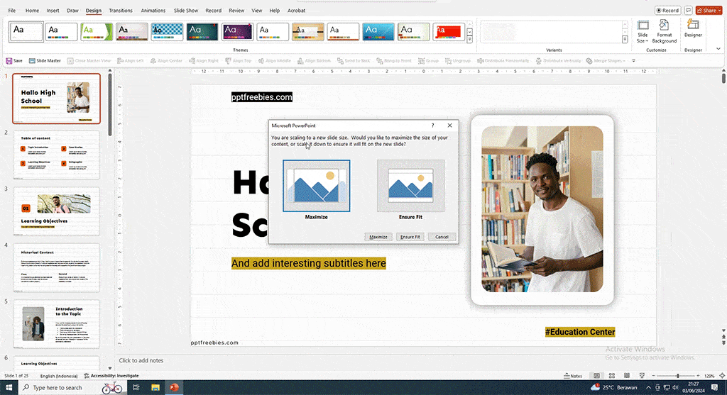 How to resize ppt slide-03