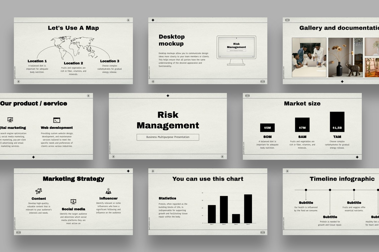 Risk Management Powerpoint Template