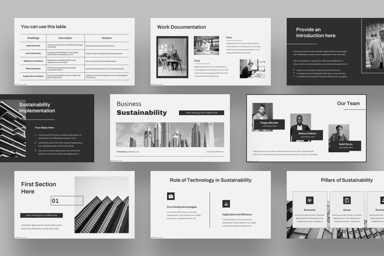 Sustainability PowerPoint Template