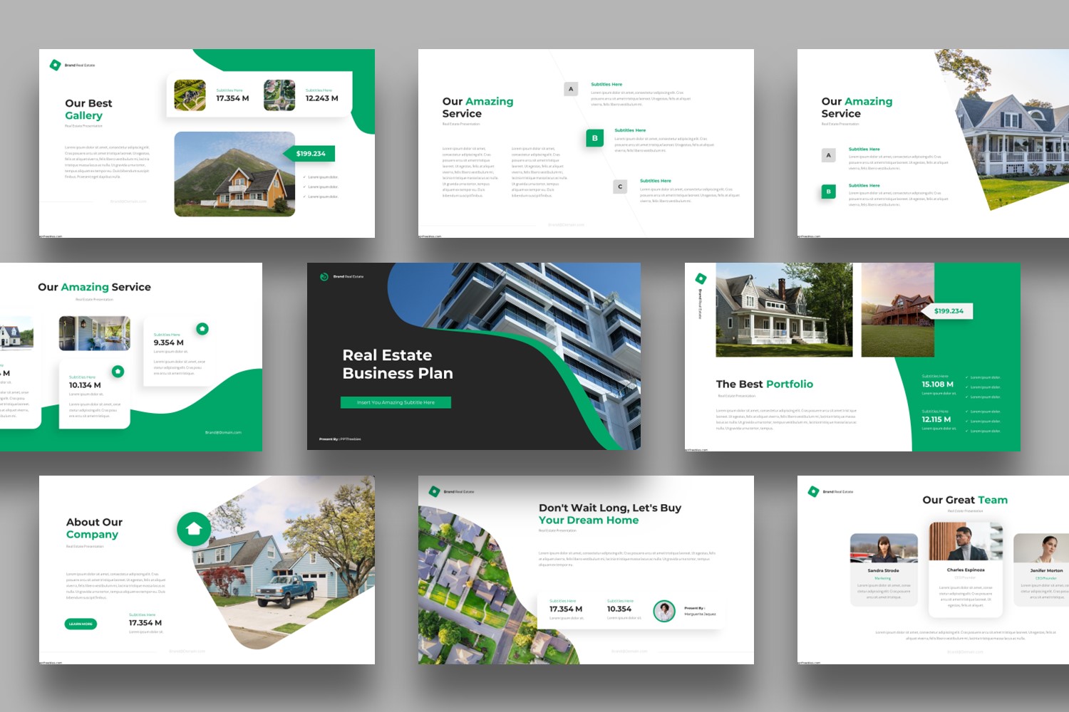 Real Estate PowerPoint Presentation Template