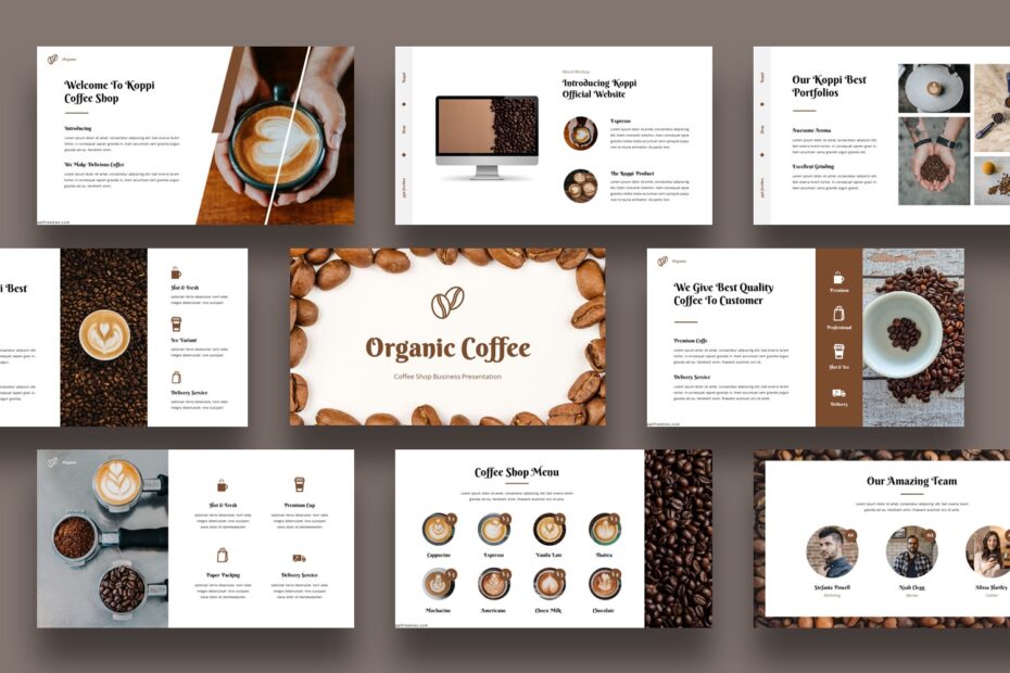 Coffee Google Slides Theme