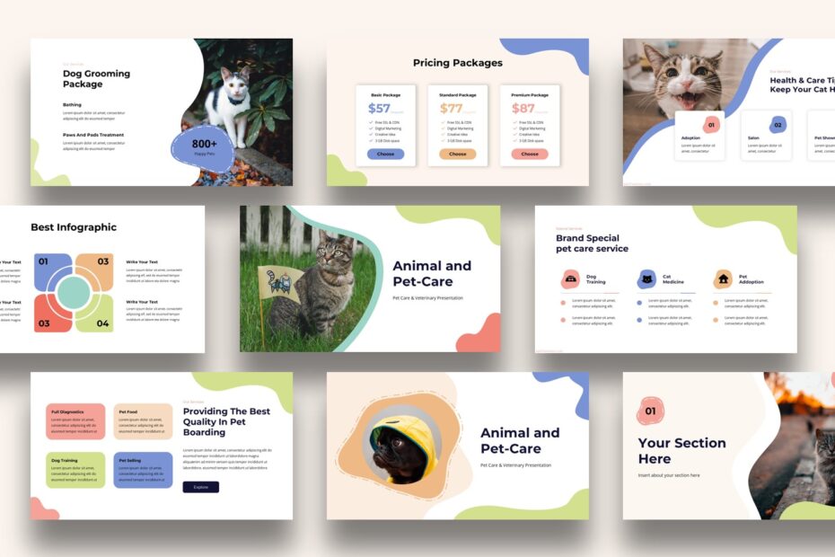 free Animal PowerPoint Themes