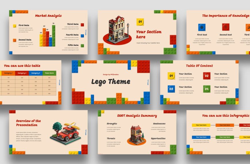 lego powerpoint template