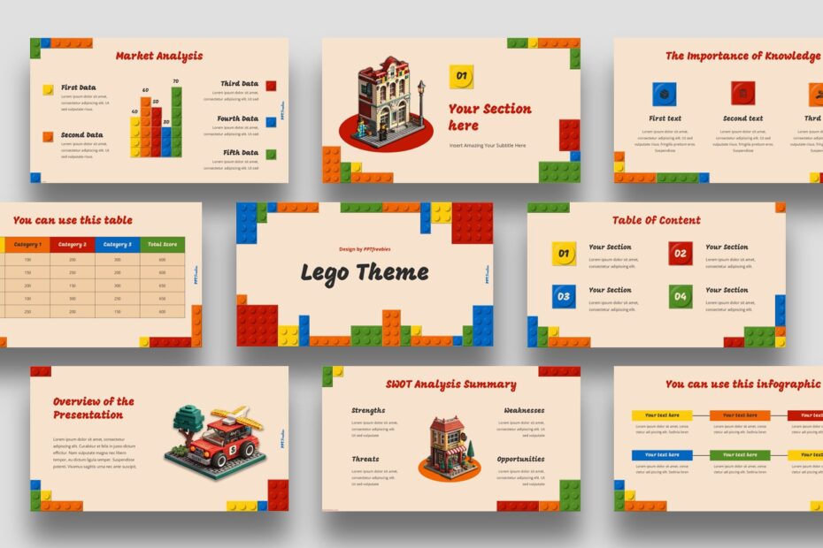 lego powerpoint template