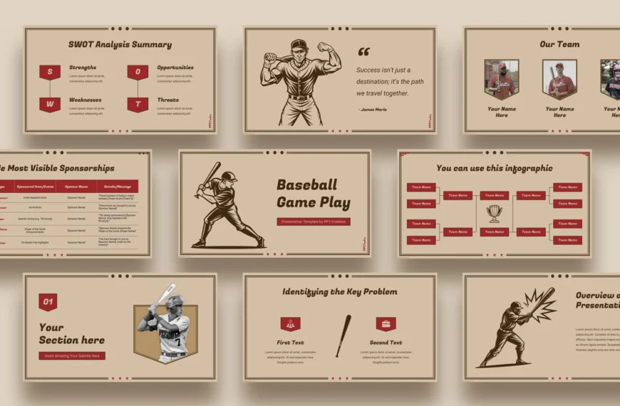 baseball powerpoint template