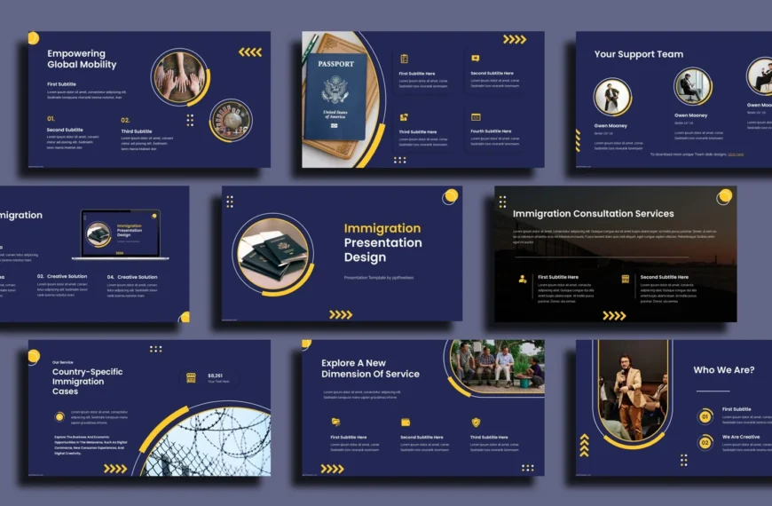 Immigration PowerPoint Template